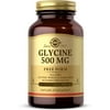 Solgar Glycine 500 mg Vegetable Capsules 100 ct (Pack of 3)