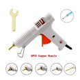 thumbnail image 2 of Hot Melt Glue Gun Smart Adjustable Temperature Copper Nozzle Heater Muzzle Diameter 11mm Craft Repair Tool, 2 of 7