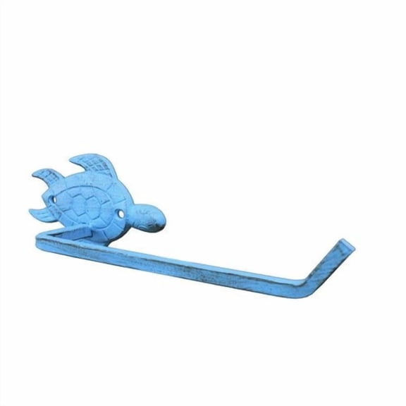 Handcrafted Nautical Decor Sea Turtle Wall Mounted Toilet Paper Holder