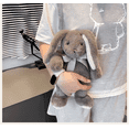 thumbnail image 4 of Animal Family Conejo Muñeca De Felpa Xtellar Gris, 4 of 4