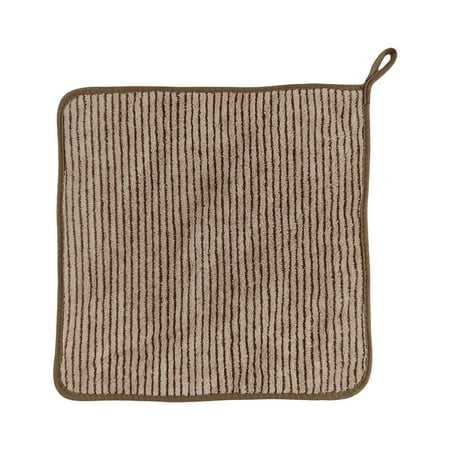 Leodye 1PCS Thickened Lint-free Kitchen Cleaning Wipes Absorbent Non-stick Design Dishwashing Table Stain Removal Cloth Towel -11.81x11.81x0.39in