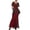 Red, variant on Vedolay Summer Dresses Women's Vintage Ruffle Floral Flared A Line Swing Formal Party Dresses,Beige XL
