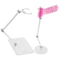 thumbnail image 1 of 1 Set Action Figure Stand With Effect Displaying Stand For Anime Models And Dolls Tabletop Action Figure Display Rack Plastic Showing Rack With Effect, 1 of 9