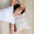 thumbnail image 5 of PILLOWPIA Minton Striped Cotton Pillow Cover, 12'' x 24'', Decorative Throw Pillow Case, 5 of 5