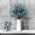 thumbnail image 3 of 10 Pcs 19'' Artificial Baby Breath Flowers Babies Breath Flowers Bush Fake Gypsophila Bouquets Artificial Gypsophila Flowers for Wedding Bridal Party DIY Home Floral Arrangement Decor  (Lake Blue), 3 of 8