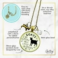 thumbnail image 5 of Goat Necklace Obsessed Farm Animal Gutsy Goodness Adult Bronze Metal Female Jewelry, 5 of 8