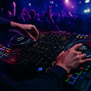 Pioneer DDJ-FLX4 2-Channel DJ Controller - Black Bundle with Case, TRS to RCA Breakout Cable, and Austin Bazaar Polishing Cloth