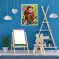 thumbnail image 1 of Cuadros Decorativos 5D diamante pintura animal completo redondo taladro rhinestone bricolaje pared artesanía mosaico Ndcxsfigh Nuevos Originales, 1 of 1