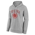 thumbnail image 2 of Women's Gray Texas Tech Red Raiders State Arch Pullover Hoodie, 2 of 3