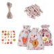 thumbnail image 1 of Bolsa de dulces de Navidad Bolsas de lino 24 piezas Surtido de bolsas de envoltura de regalos de Nav Abanopi tipo 1, 1 of 7