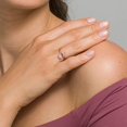 thumbnail image 4 of Plated Adjustable Created Opal Rings | Stacking Rings | Gold Rings for Women, 4 of 5