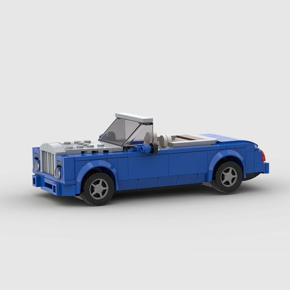 Hot MOC Sale Runabout Bricks Speed Champion City Super Vehicle Toys Cabriolet Children's Birthday Gifts Creative Garage Open Car