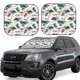 thumbnail image 1 of Fotbe Hawaii Palms Juego de 2 Piezas de Parasoles para Parabrisas | Bloqueador Solar para Auto | Accesorios Plegables para Protección Solar Interior-Large, 1 of 6