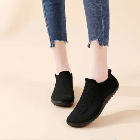

Ladies Casual Sneakers Yoga Shoes Lightweight Slip-on Walking Shoes
