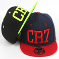 thumbnail image 2 of Brand Children Soccer Star Ronaldo CR7 Embroidery Kids Baseball Cap Hat Bone Boys Girls Sports Snapback Hip-hop Caps Gorras Gao Jinjia LED, 2 of 2