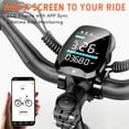 thumbnail image 4 of HOVSCO Electric Bike, 500W Peak Motor 20mph, 48V/15Ah, E-Mountain bicycle for Women, UL2849, APP Control, 4 of 9