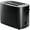Black, variant on ZWILLING Enfinigy, 2-Slice Toaster, Extra Wide 1.5" Slots for Bagels and Toast, Silver