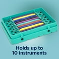 thumbnail image 4 of Practicon Cool Cassette 2 Silicone Autoclave Cassette for Dental Instruments, Size 10 Instrument Tray, Blue, 4 of 4