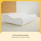 thumbnail image 4 of Almohada Nooz Dual Memory Foam Cervical Doble Altura Soporte Ergonómico Firme Para Cuello Funda Lavable, 4 of 8