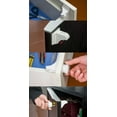 thumbnail image 3 of Xihbxyly Cerradura Magnética Invisible para Armarios, a Prueba de Bebés, Fácil Instalación Sin Taladros, Ajuste Universal para Armarios y Cajones, Color Blanco, 4 Cerraduras + 1 Juego de Llaves, No D, 3 of 7