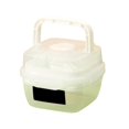 thumbnail image 2 of ¡Oferta por Tiempo Limitado!, Caja de picnic de doble capa Caja de ensalada de frutas Lonchera portátil Contenedores sellados para verduras Comida liviana Lonchera de gran capacidad Akmoler, 2 of 8