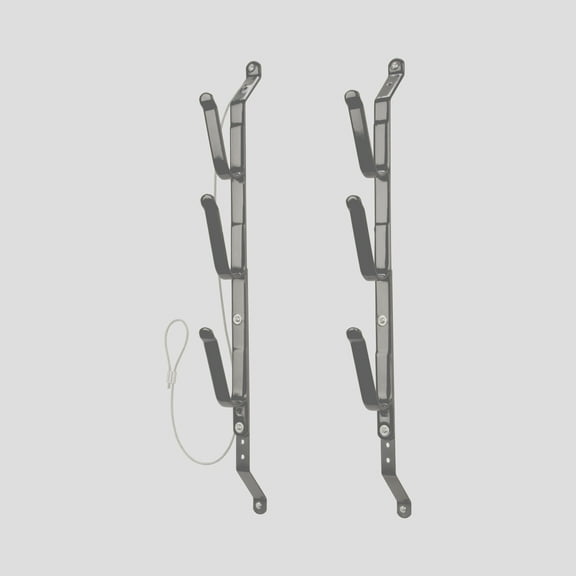 Allen Company Steel Three Firearm Locking Truck Window Rack, Fits Most Rifles, Black