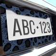 thumbnail image 6 of 1 Pcs Blue Leopard License Plate Frame, License Plate Cover for Car Decorative Parts, Aluminum License Plate Bracket Holder Rust-Proof Weather-Proof for US Standard Car, 6 of 9