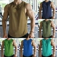thumbnail image 7 of YanHoo Workout Tank Tops for Men Quick Dry Lightweight Gym Muscle Athletic Tee Bodybuilding Sleeveless T Shirt Big and Tall Men Tank Tops 2026 Summer Savings Money, 7 of 7
