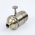 thumbnail image 4 of E27 Retro Vintage Edison Screw Pendant Lighting Bulb Lamp Holder Base Socket, 4 of 8