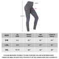 thumbnail image 6 of Women's High Waist Yoga Pants Workout Running Capri Legging Inner Pocket, 6 of 6
