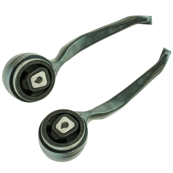 TRQ Front Lower Rearward Tension Traction Strut Control Arm LH RH Pair PSA62871