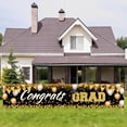 thumbnail image 4 of RKSTN Graduation Banner Graduation Season Festive Atmospheres Decoration Happy Graduation Bachelor Hat Graduation Certificate Garden Party, 4 of 5