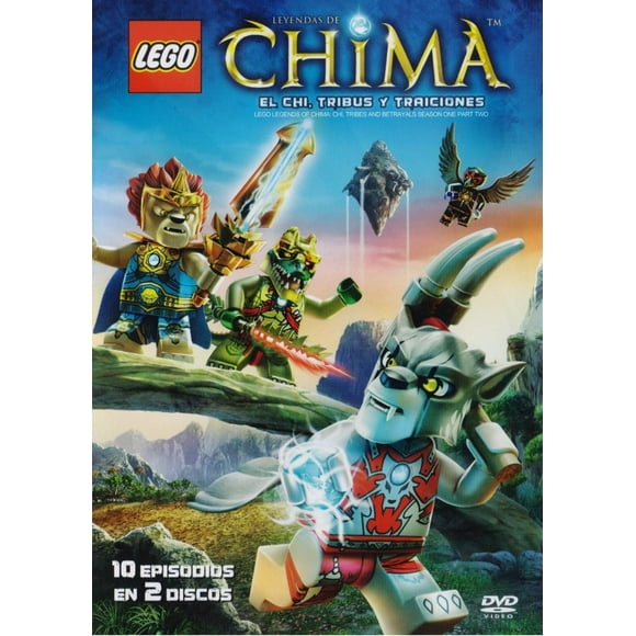 Leyendas De Chima Temporada 1 Uno Parte 2 Dos Dvd Warner Bros DVD