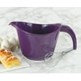 thumbnail image 3 of Reston Lloyd 92502 2Qt Microwave Batter Bowl Plum, 3 of 4