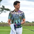 thumbnail image 3 of Logiee Beautiful Dreamcatcher Print Mens Polo Shirts,Mens Golf Polo Shirts,Short Sleeve Casual Polo Shirts for Men,Summer Fashion Beach Shirts-4X-Large, 3 of 6