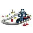 thumbnail image 4 of MERIGLARE 40 Pieces Train Set, Railway Learning Educational Toys, Electric Track Accessories Car Set for 3 4 5 6 7 8+ Year Old Toddlers Blue, 4 of 8