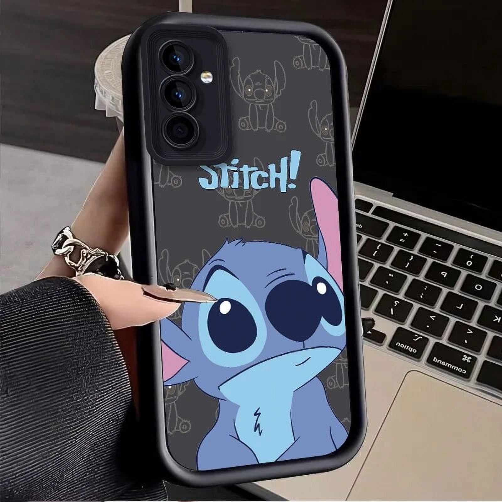 Lovely Disney Stitch Case for Samsung Galaxy S24 S23 S22 S21 Ultra