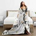 thumbnail image 5 of Kll Fleece Blanket Plush Throw Blanket Funny Animals Series,Soft Fuzzy Cozy Flannel Blanket For Couch Sofa Bed.(40"X30"), 5 of 9