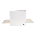 thumbnail image 3 of Slant D-Ring View Binder, 3 Rings, 5" Capacity, 11 x 8.5, White, 3 of 5