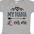 thumbnail image 4 of Inktastic My Nana Grandma Loves Me Girls Girls Baby Bodysuit, 4 of 5