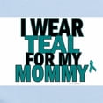thumbnail image 2 of CafePress - I Wear Teal For My Mommy 5 Body Suit - Long Sleeve Cotton Baby Bodysuit, 2 of 4