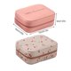 thumbnail image 4 of Organizador de joyas de cuero Minnieouse con cremallera blanco, 4 of 6