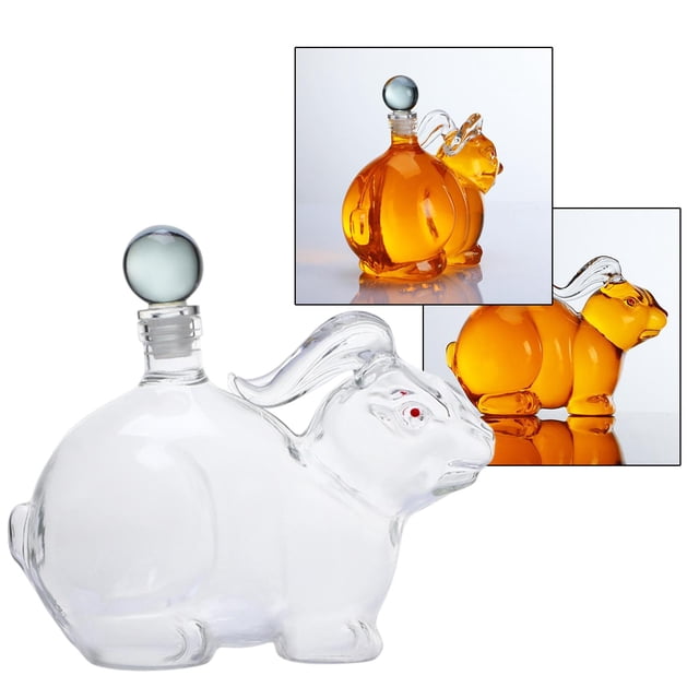 Decantador de vino BLESIY 500ml/1000ml forma de conejo