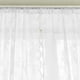 thumbnail image 3 of Cortinas translúcidas blancas Stibadium de lino, para ventanas grandes, privacidad, semitransparentes, para sala de estar, comedor, dormitorio, patio, puerta corrediza de vidrio, decoración de, 3 of 8