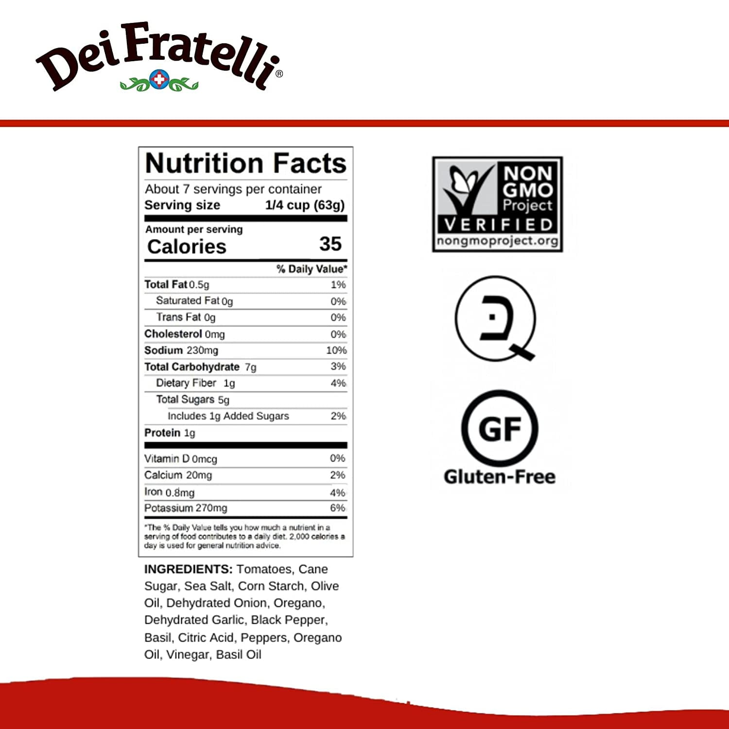 (2 pack) Dei Fratelli® Pizza Sauce 15 oz. Can