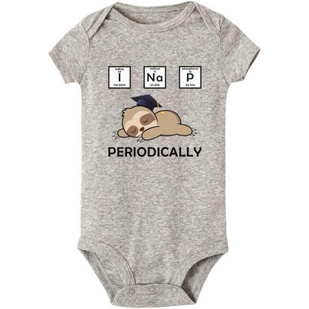 

I Nap Periodically Romper for Infant Unisex Baby Short Sleeve Bodysuit…