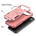thumbnail image 4 of for Google Pixel 10 / 10 Pro 6.3-inch Case [Compatible with MagSafe] Built in Invisible Stand, Military Grade Shockproof Soft TPU Protective Cover Case,Pink,For Pixel 10 / 10 Pro, 4 of 8