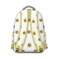 thumbnail image 3 of Stylish Bees Themed Backpack for High School & College - Durable Polyester Bookbag with Cushioned Laptop Sleeve, Multiple Pockets for Notebooks Textbooks, 3 of 6
