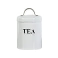 thumbnail image 1 of MVRLSH Daily Deals Clearance, Storage Containers 1pc Vintage Farmhouse Containers With Lids Coffee Tea Sugar Set Canister With Tray For Food Storage White, 1 of 7