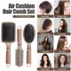 thumbnail image 3 of Juego de cepillos para el cabello con cepillo de masaje desenredante de nailon (dorado) JAMW Sencillez, 3 of 5